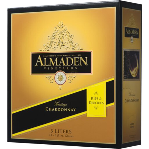 Almaden Chardonnay Box,.5 l