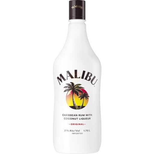 Malibu Coconut Rum 1.75L,.