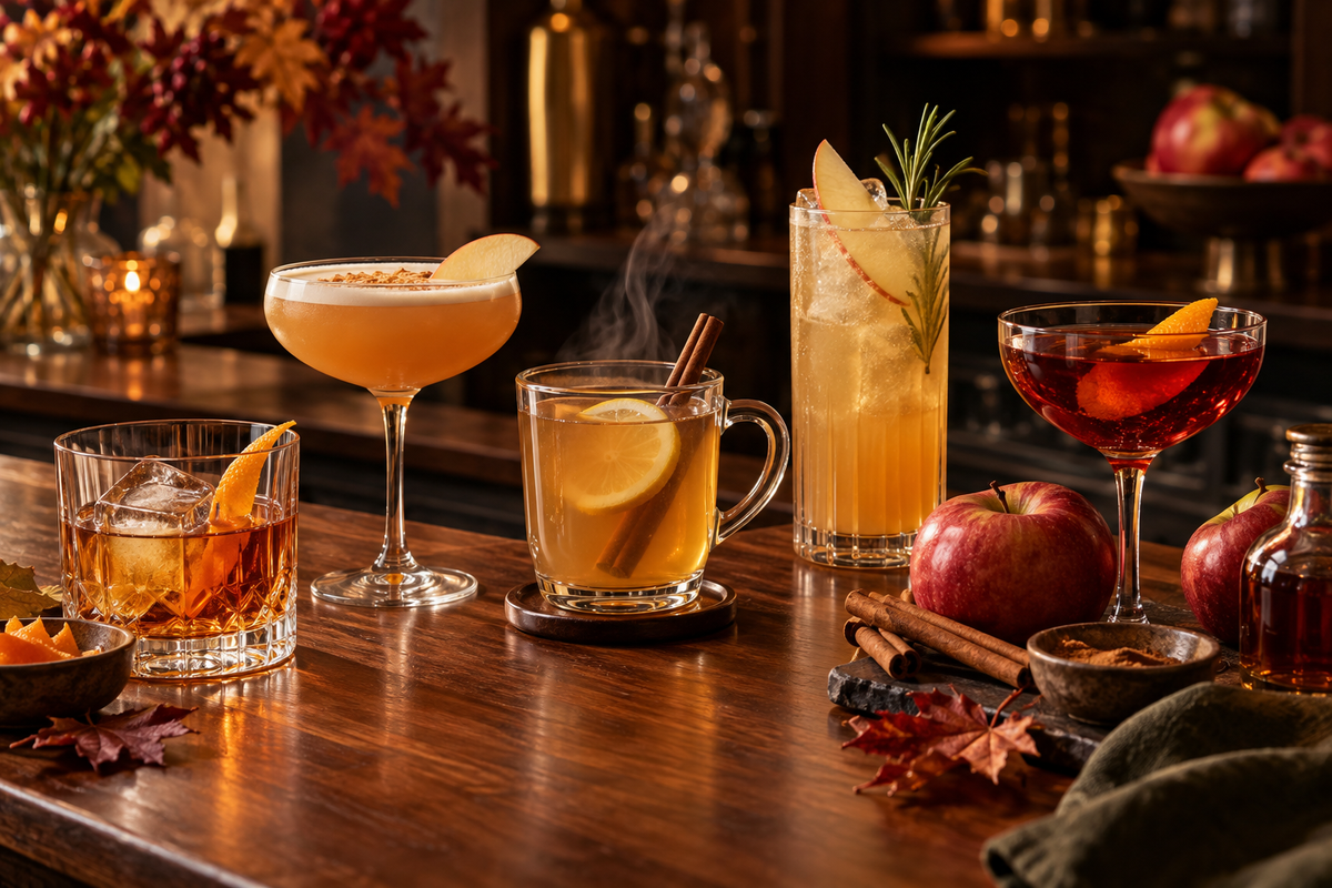 Five Fall Cocktails to Make at Home, With Bottles from Preet Liquor