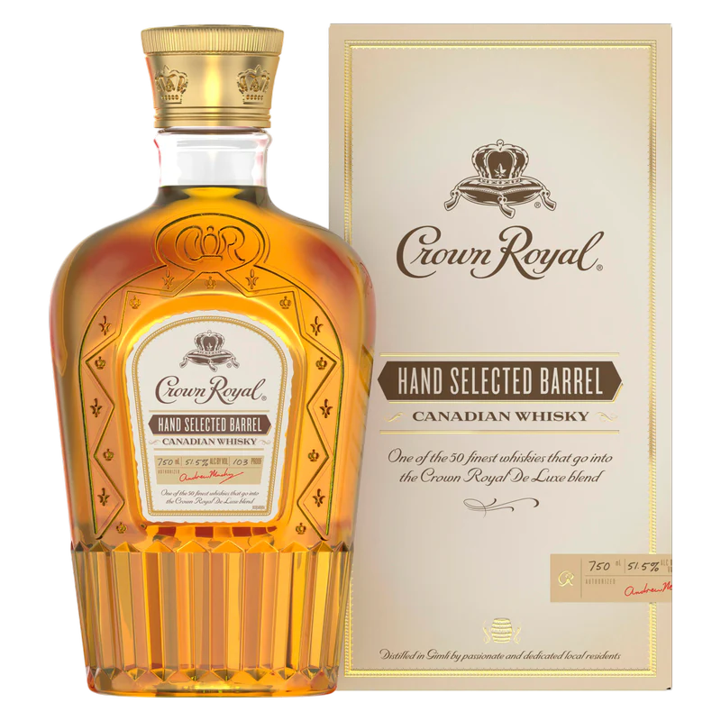 Crown Royal Hand Selected Barrel Canadian Whiskey 750ml