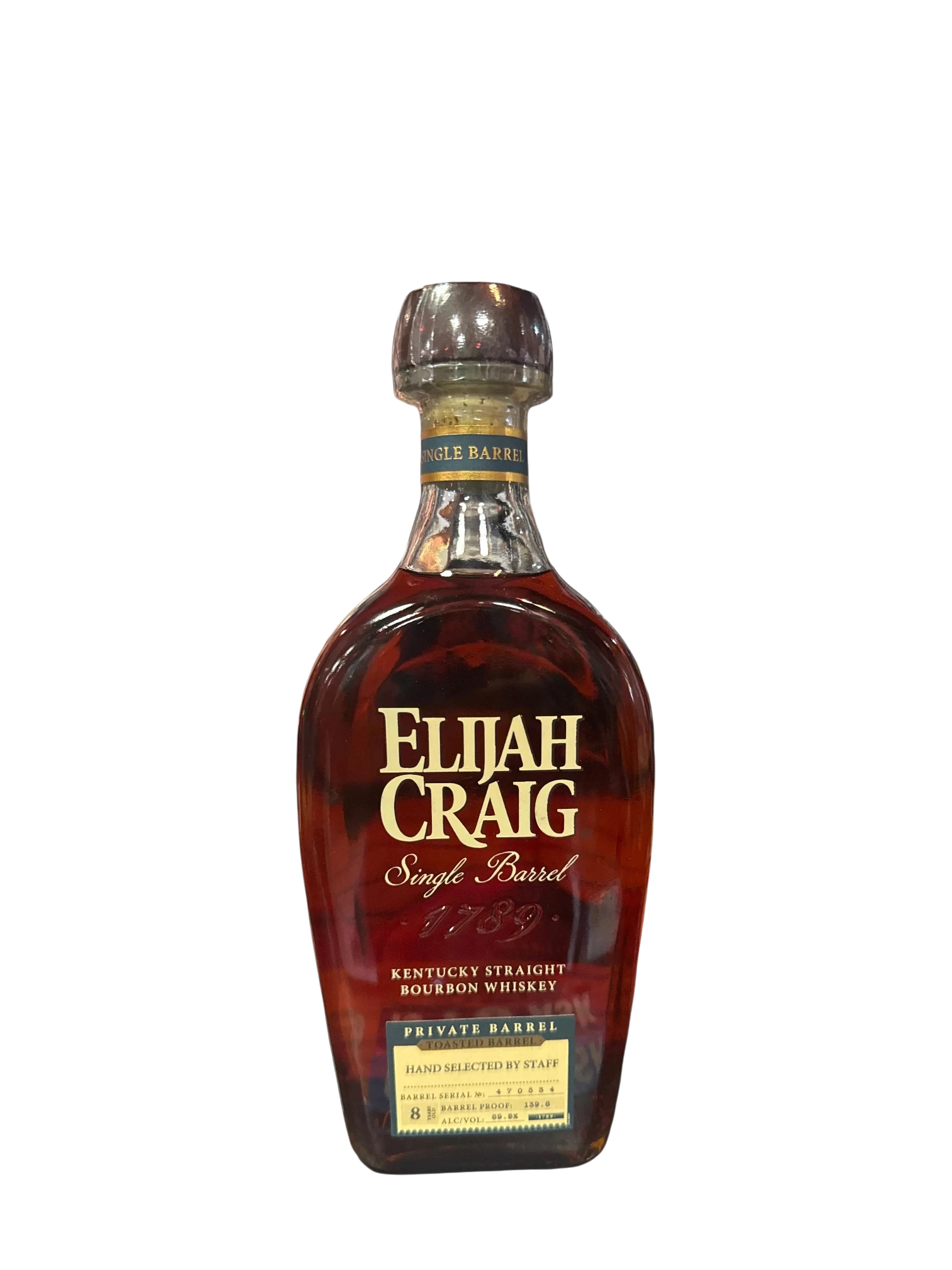 Elijah Craig Toasted Barrel Proof 750ML | KY Single Barrel