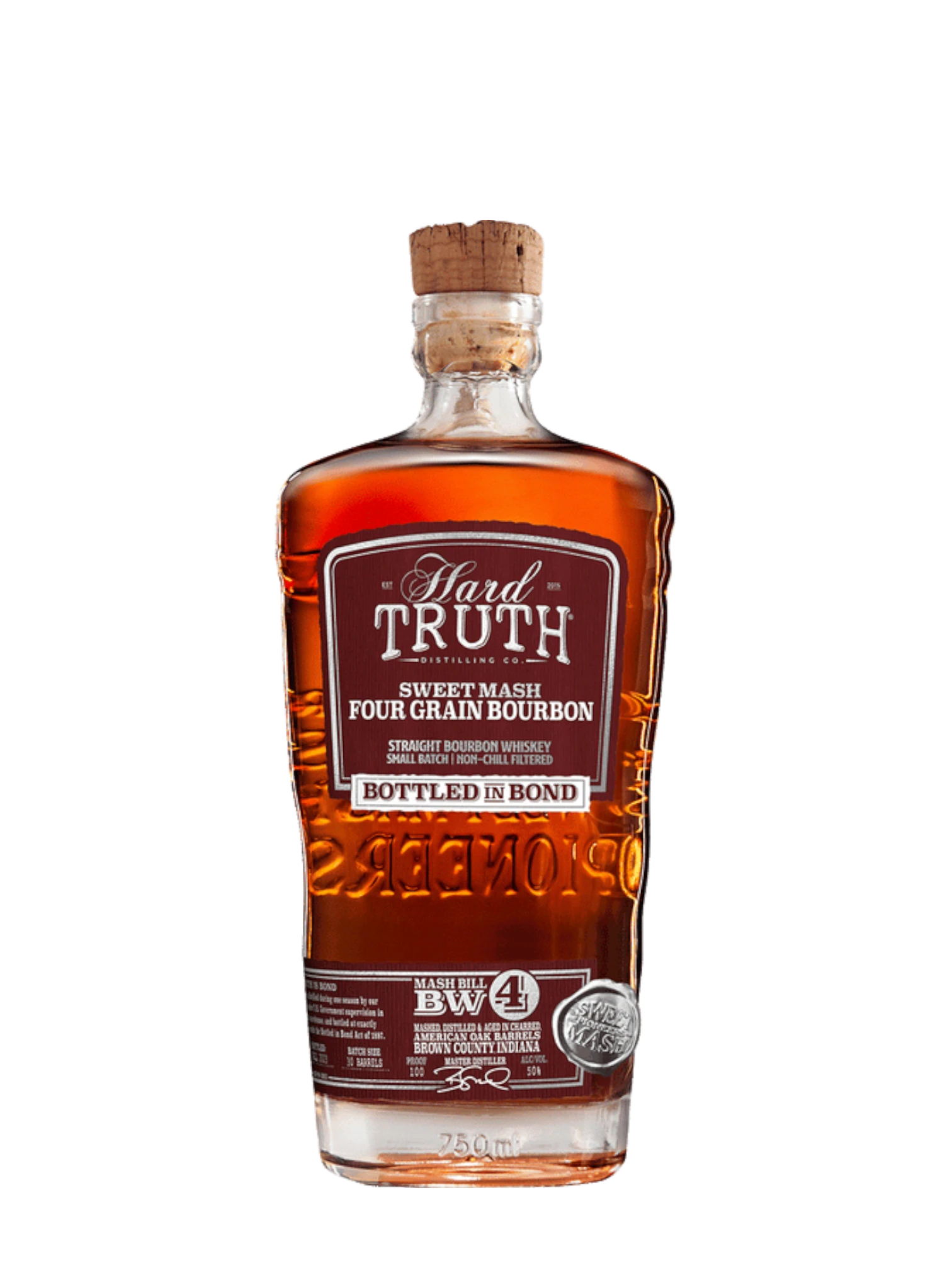 Hard Truth  Four Grain Bourbon Bottle in Bond 750