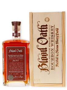 Blood Oath Kentucky Straight Bourbon Whiskey Pact No.9'.