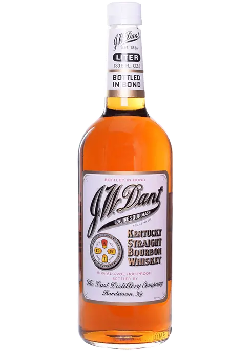 J.W. Dant Straight Bourbon Bottled In Bond 100 1L