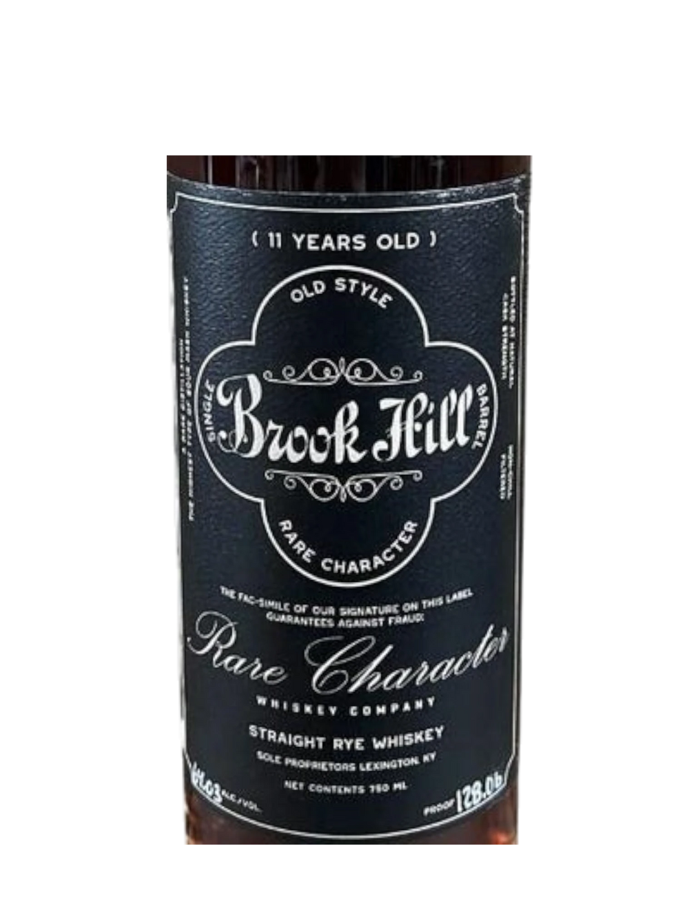Brook Hill , Straight Bourbon, Rare Character, 750ML