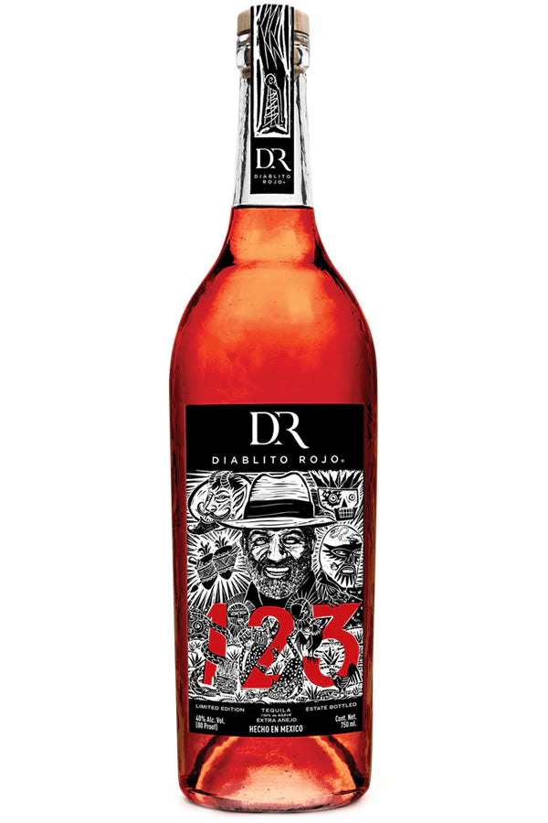 123 Organic Tequila Limited Edition Diablito Rojo Extra Anejo 750ML