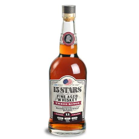 15 Star Three Kings 11 Years Old Bourbon 750ML