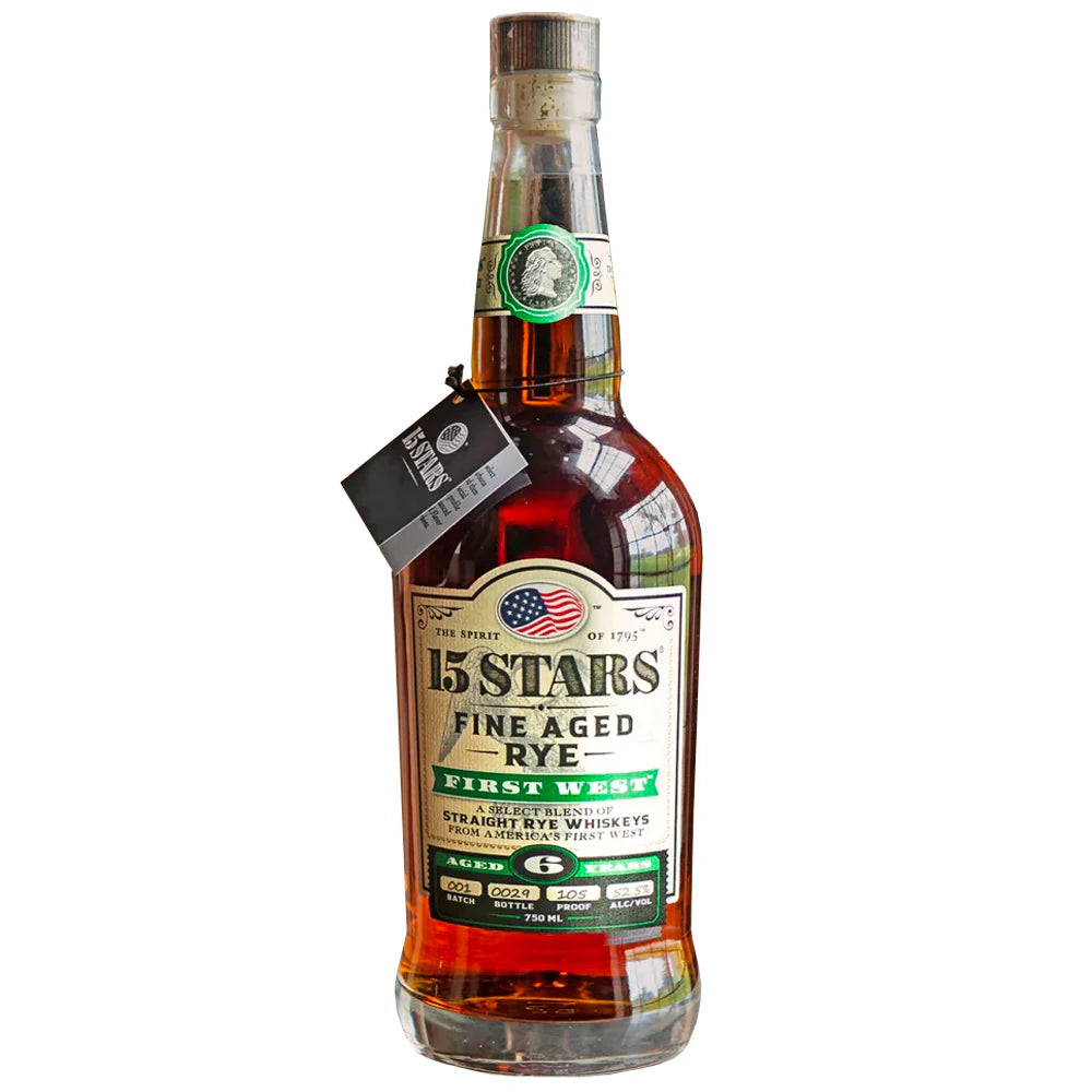 15 Stars Fine Aged Rye First West 750ml
