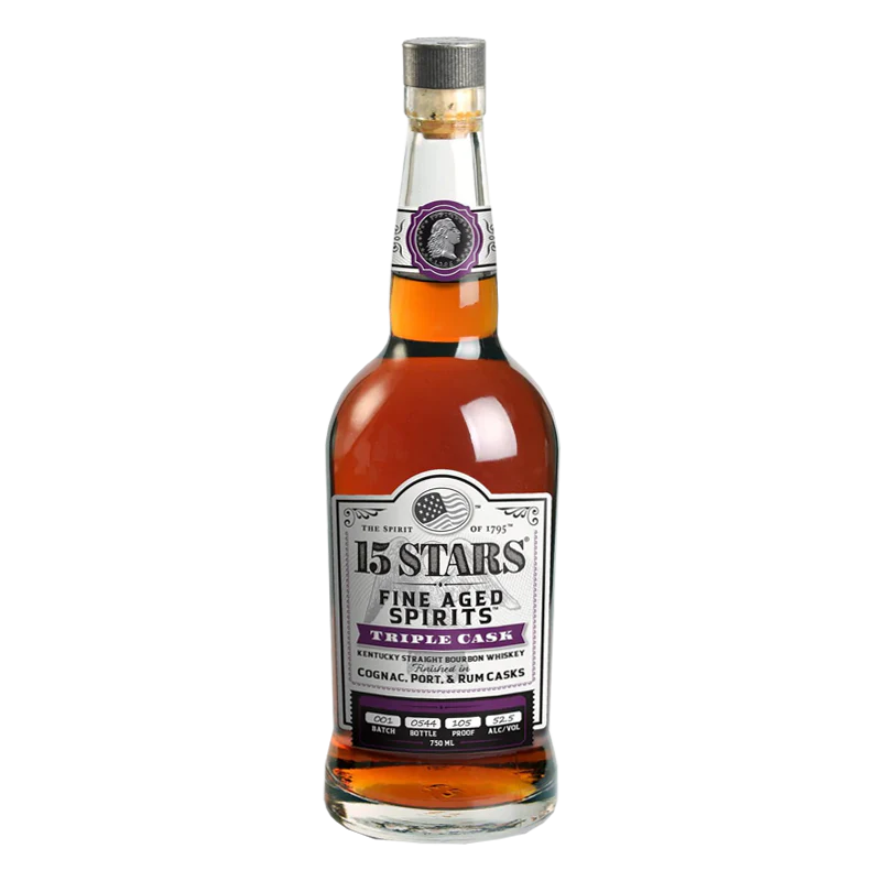15 Stars Fine Aged Spirits Triple Cask 750ml