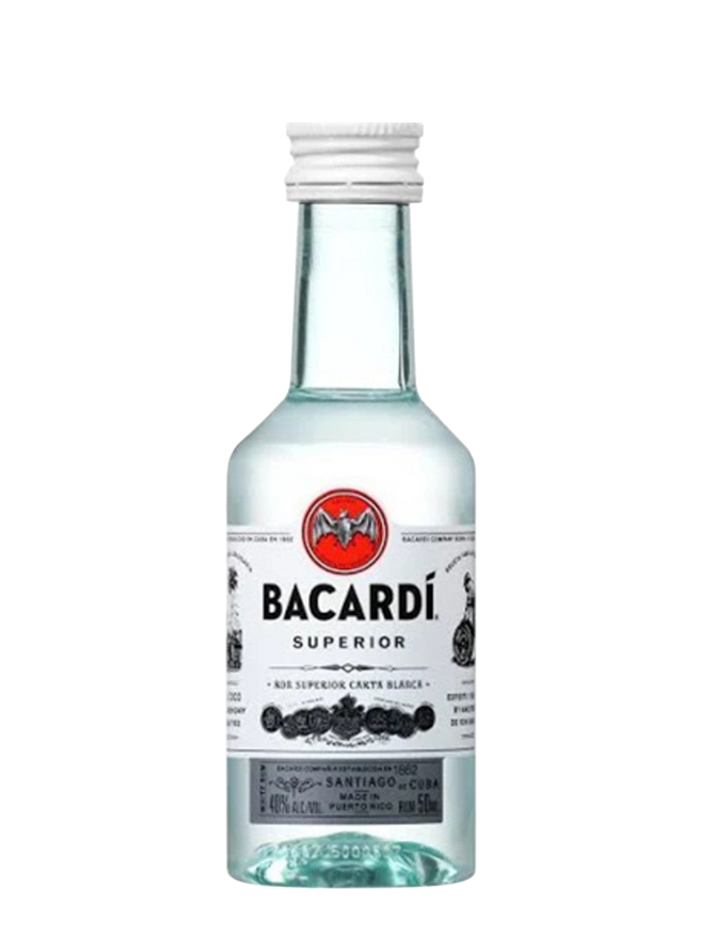 Bacardi Superior Rum 50ml