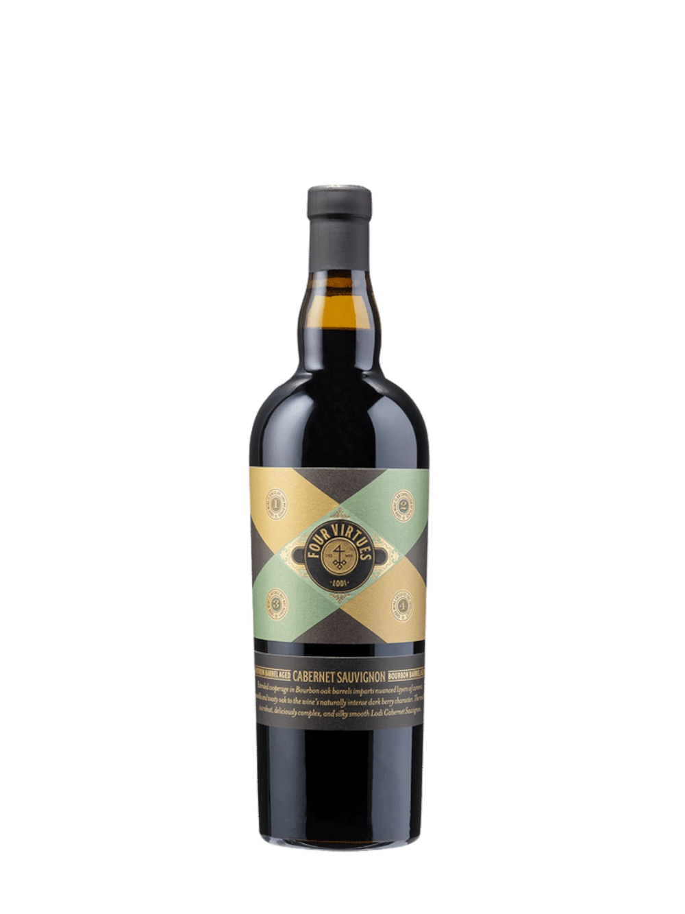 Four Virtues Bourbon Barrel Age Cab Sauv 750ml