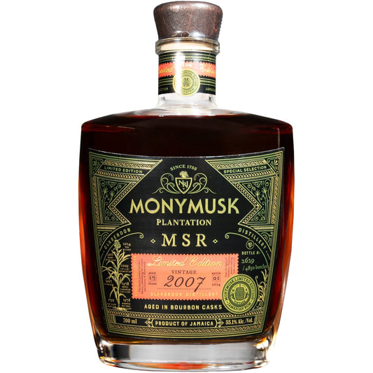 Monymusk MSR 17 year old Jamaican Rum 2007, 700ml