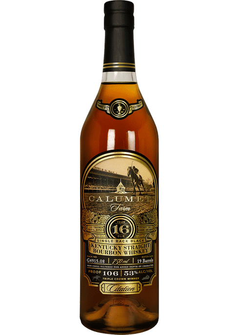Calumet Farm 16 Year Single Black Rack 750ml