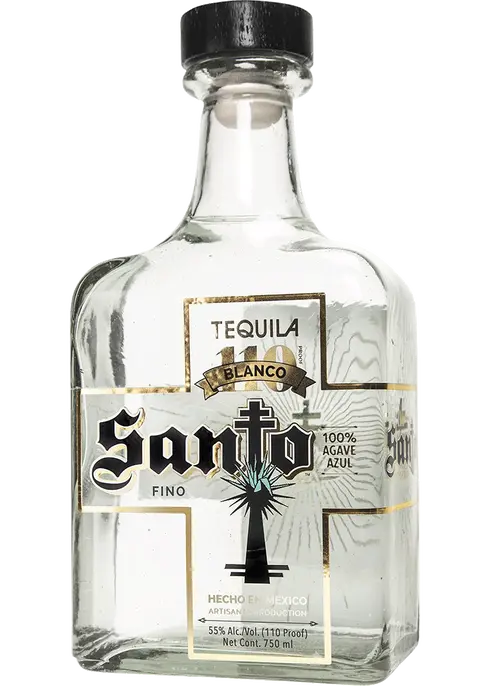 Santo Tequila Blanco 110 Proof 750ml