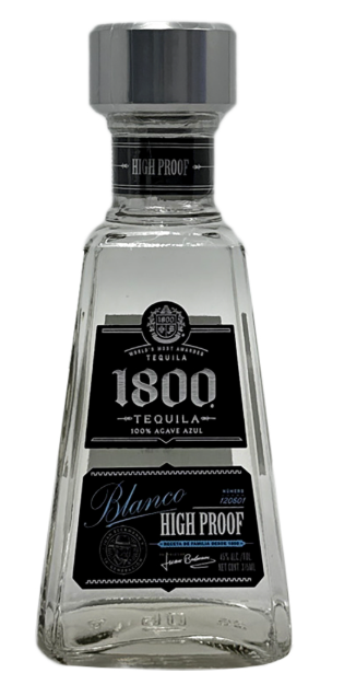 1800 Blanco High Proof Tequila 375ml
