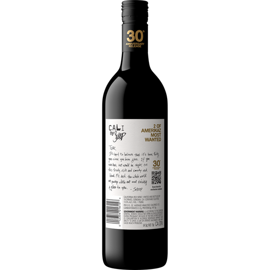 2 OF AMERIKAZ MOST WANTED California Red Blend 750ml