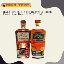 Hard Truth Single Barrel & High Road Rye Bundle 2x750ml