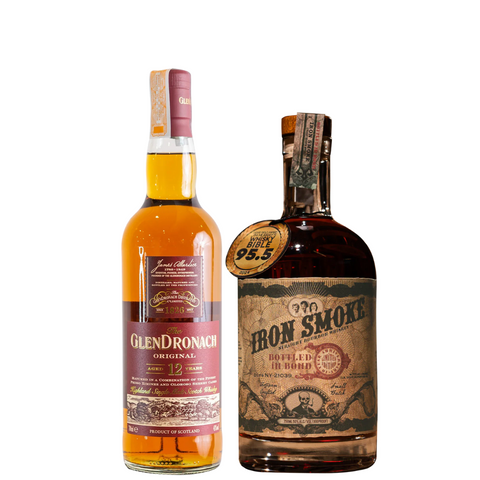 Glendronach and Iron Smoke Bundle 2x750ml