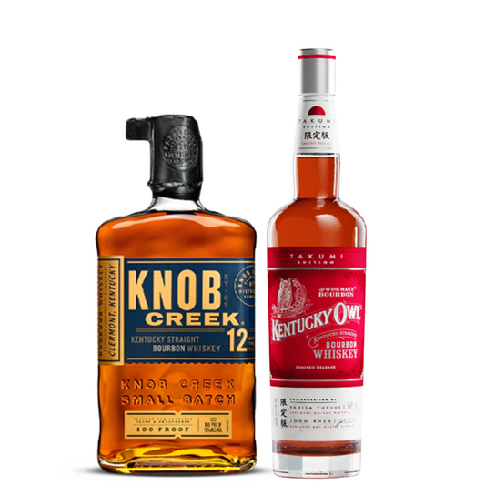 Kentucky Owl and Knob Creek Bundle 2x750ml