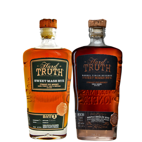 Hard Truth Maple Brulee and Straight Rye Bundle 2x750ml