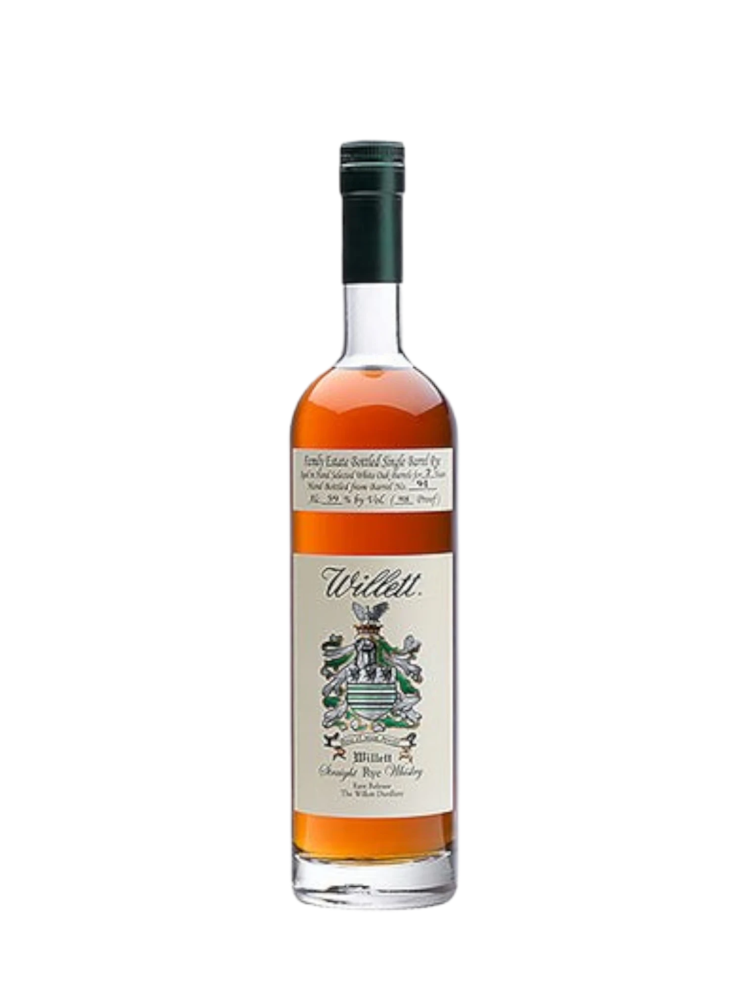 Willett 7 Years Family Estate Single Barrel Rye 119.8 Proof 750ml