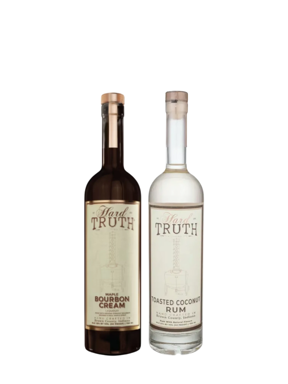 Hard Truth Toasted Coconut & Maple Bourbon Cream Bundle 2x750ml