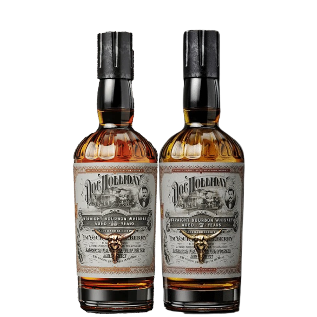 Doc Holliday 7 Years Old & 10 Years Old Bundle 2x750ml