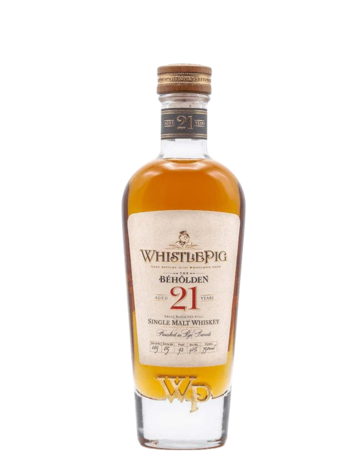 WhistlePig The Béhôlden 21 Years Old 750ml