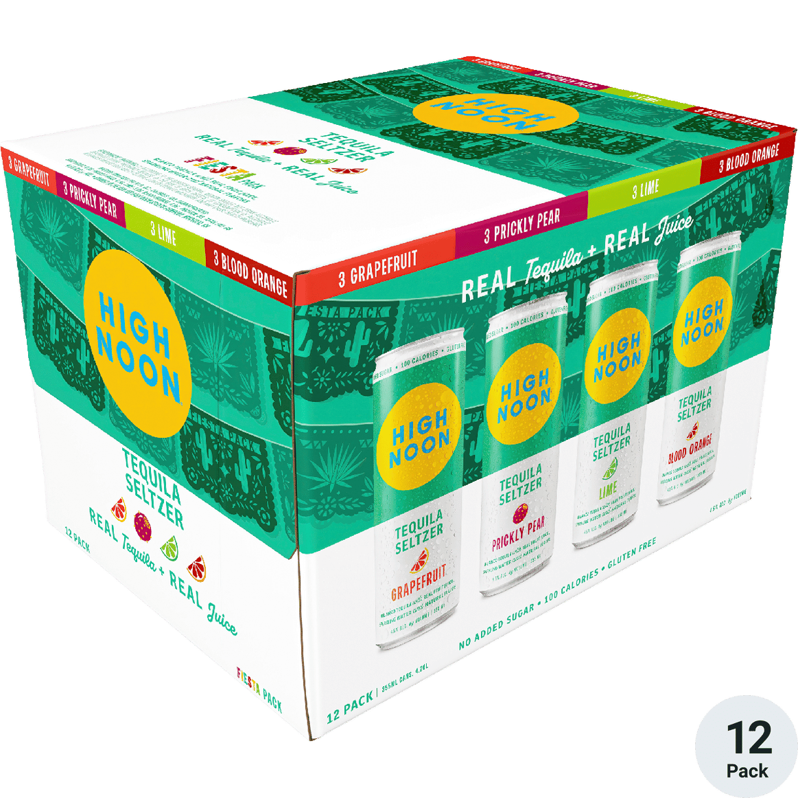 HighNoon Tequila Seltzer 12Pack 355ml