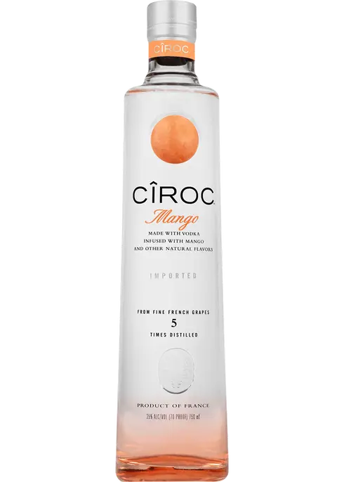 Ciroc Mango Flavored Vodka 750ml