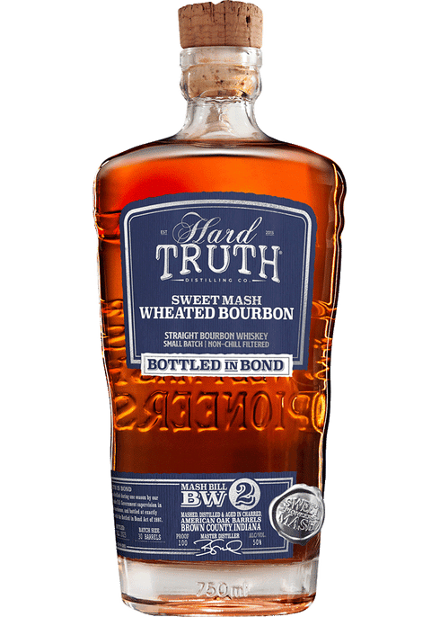 Hard Truth Sweet Mash Wheated Bourbon Bottles in Bond 750ml
