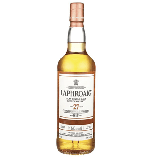 Laphroaig Islay Single Malt Scotch Whiskey 27 Years 750 Ml. - Preet's Barrel