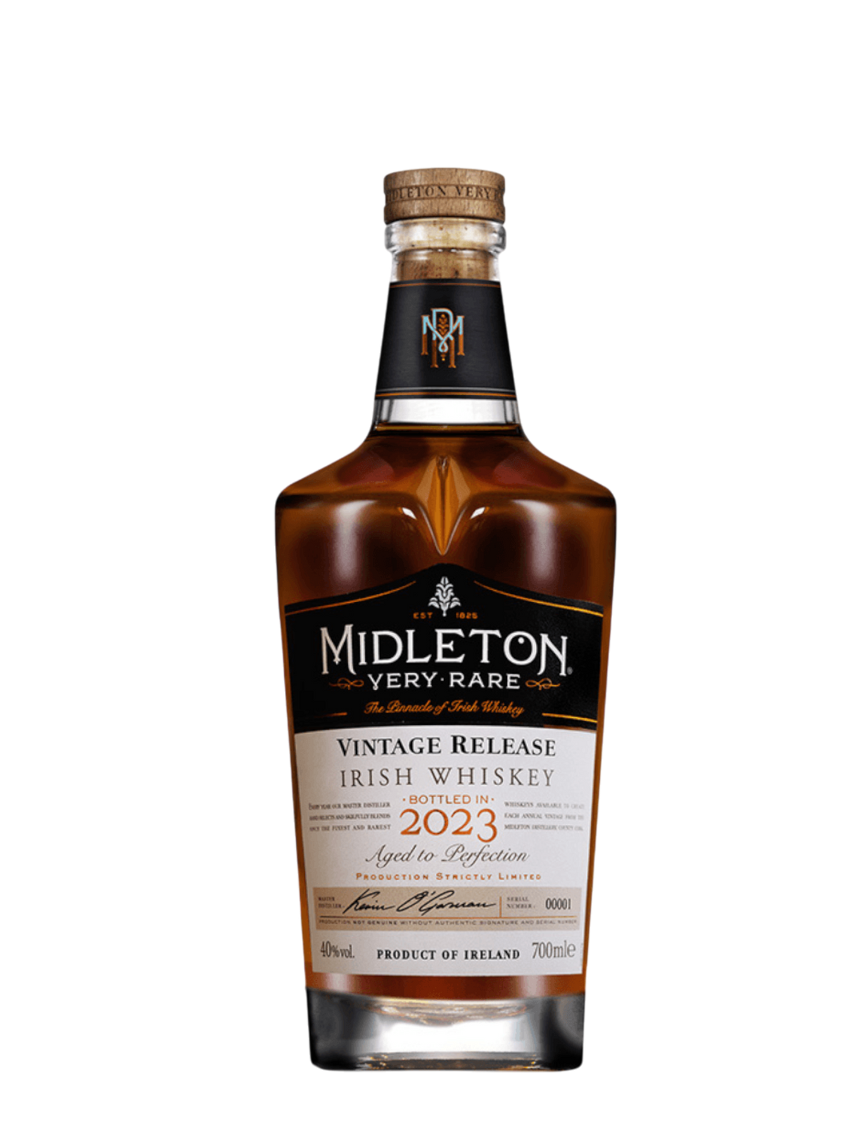 Midleton Blended Irish Whiskey Very Rare 2023Vintage Release 80