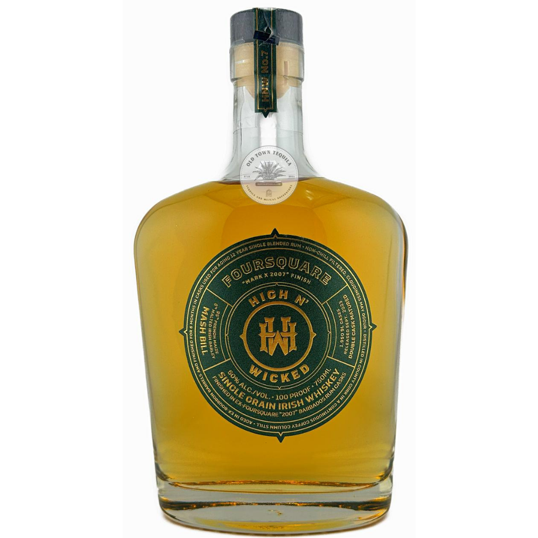 High N Wicked Singular Limited Releases 12 Years Old Foursquare Mark X 2007 Finish Single Grain Irish Whiskey