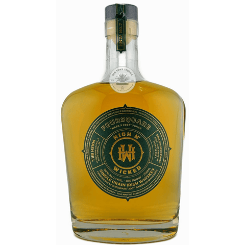 High N Wicked Singular Limited Releases 12 Years Old Foursquare Mark X 2007 Finish Single Grain Irish Whiskey - Preet's Barrel