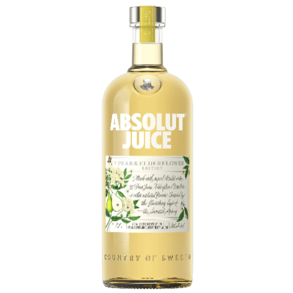 Absolut Vodka Juice Pear And Elderflower 1L'.