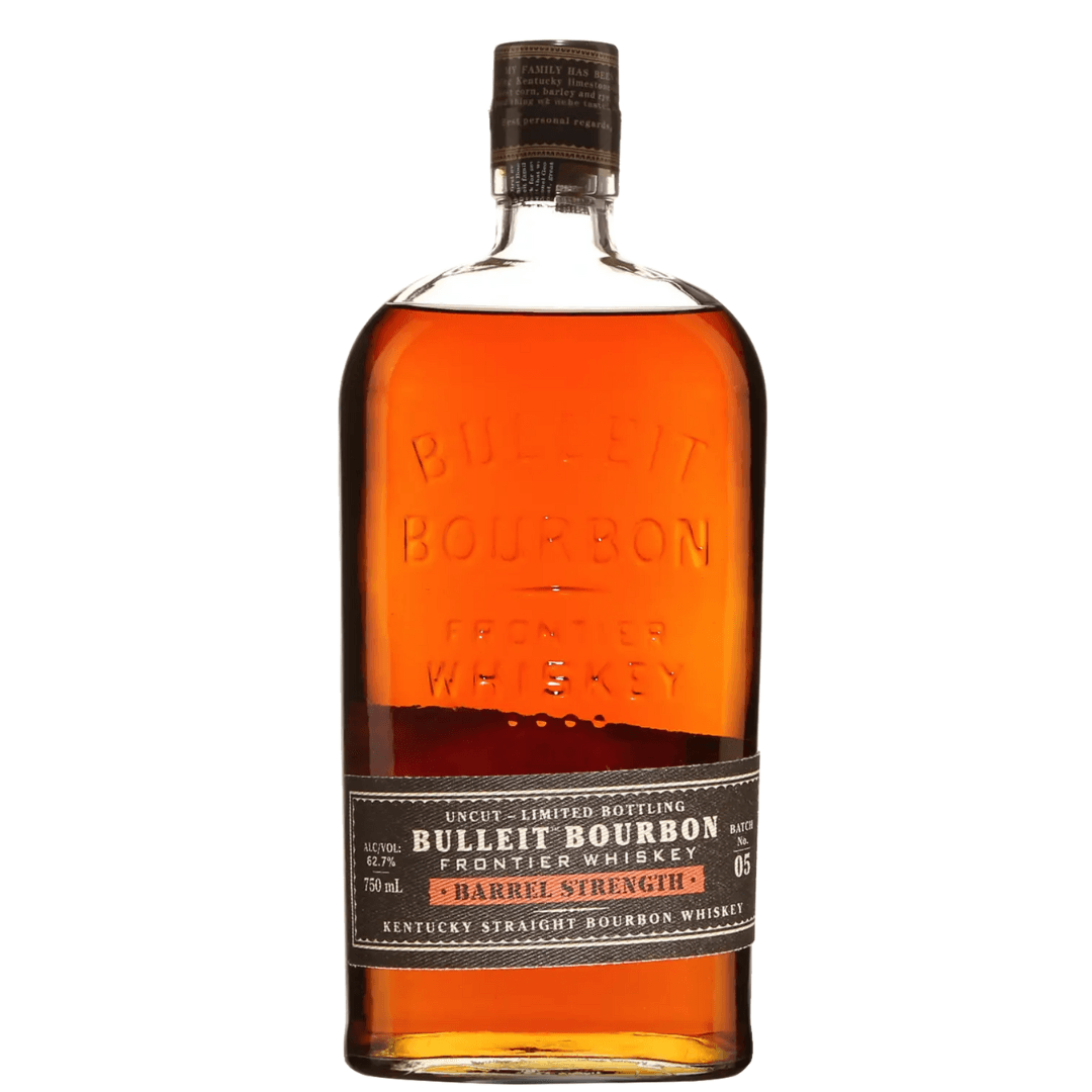 Bulleit Barrel Strength Bourbon 750ml - Preet's Barrel