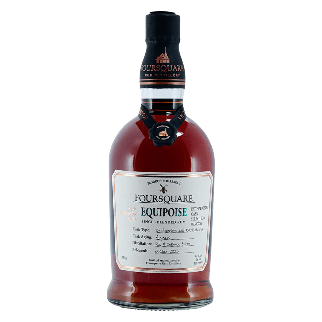 Equipoise Foursquare Rum  Exceptional Cask Series  Single Blended 750ml