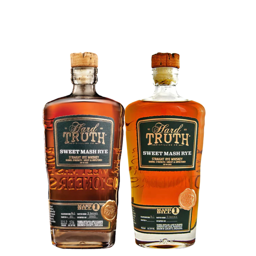 Hard Truth Single Barrel & Harvest Rye Bundle 2x750ml