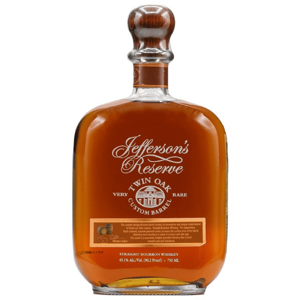 Jefferson's Reserve Kentucky Straight Bourbon Twin Oak Custom Barrel 750ml