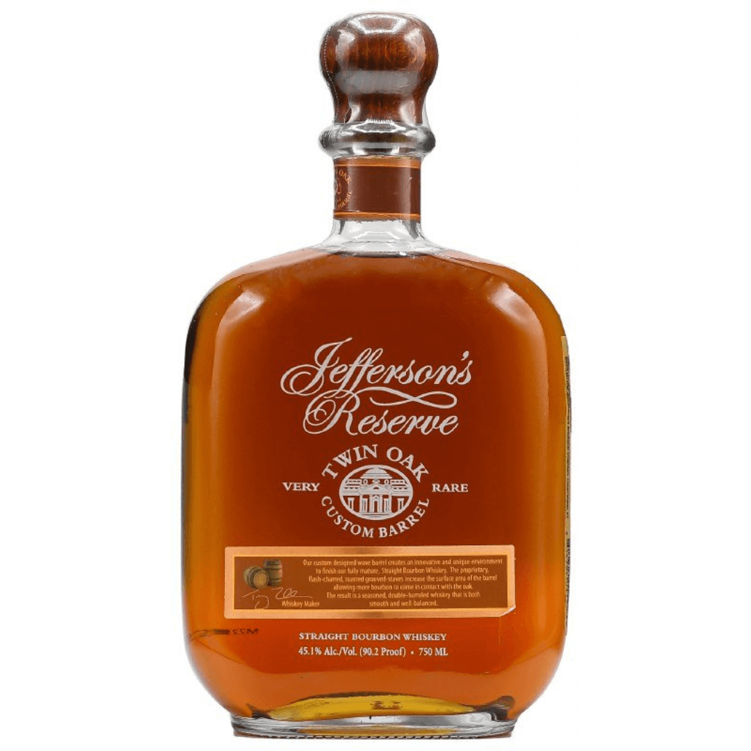 Jefferson's Reserve Kentucky Straight Bourbon Twin Oak Custom Barrel 750ml