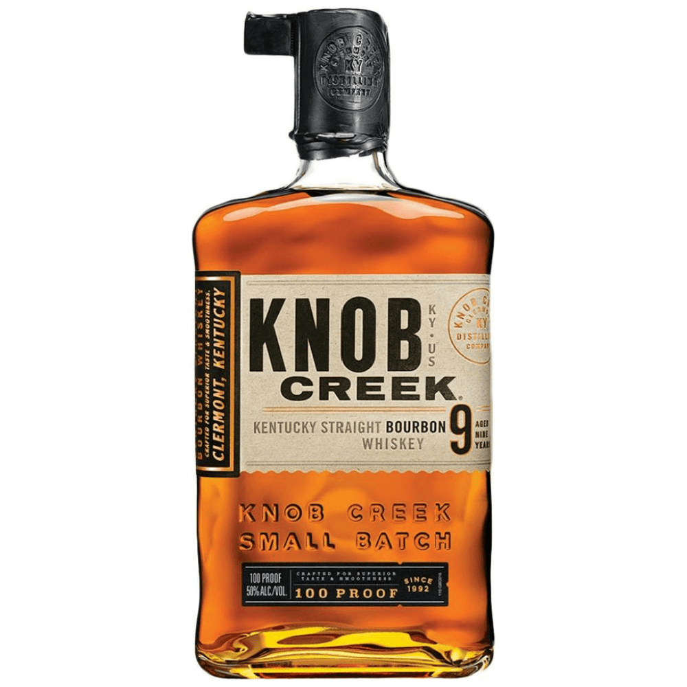 Knob Creek Small Batch 9 Year Old Straight Bourbon Whiskey'.