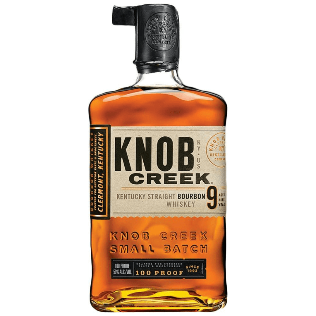 Knob Creek Small Batch 9 Year Old Straight Bourbon Whiskey'.