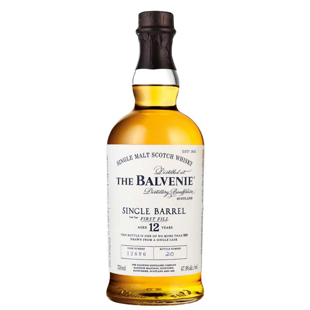 Balvenie 12 Year Old Single Barrel First Fill, Whisky 750ml, 47.8% ABV