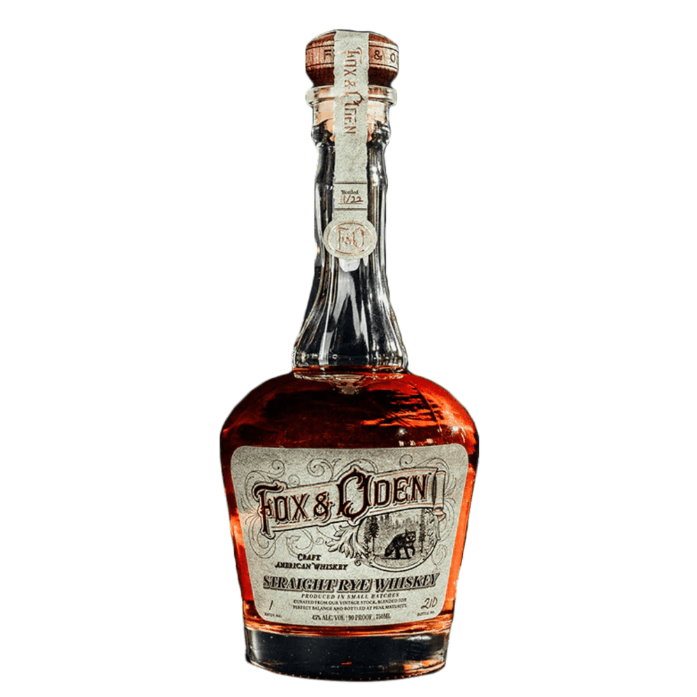 Fox & Oden Straight Rye Whiskey 750ml