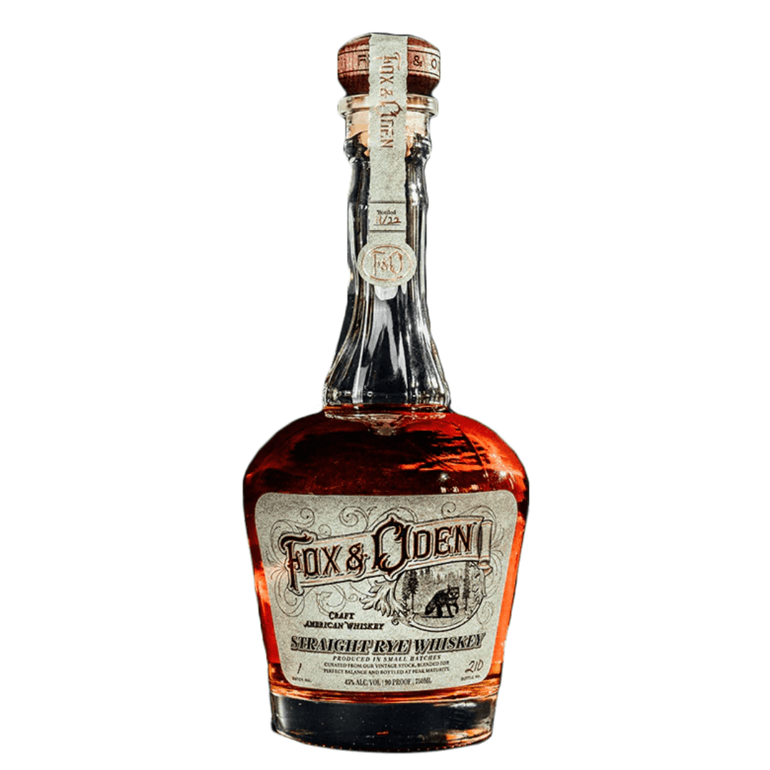 Fox & Oden Straight Rye Whiskey 750ml