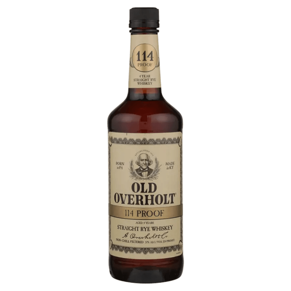 OLD Overholt Straight Rye 114 Proof 750ml
