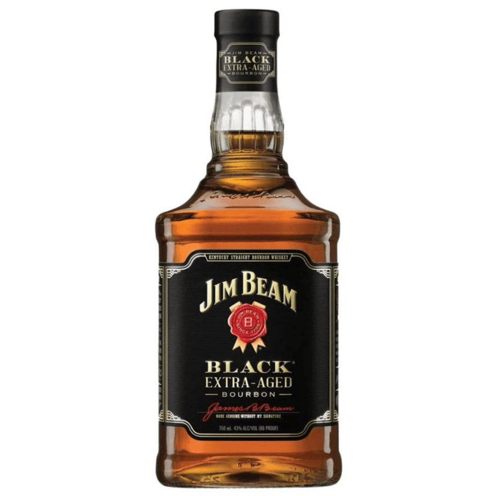 Jim Beam Black Extra Aged Bourbon 750ml'.