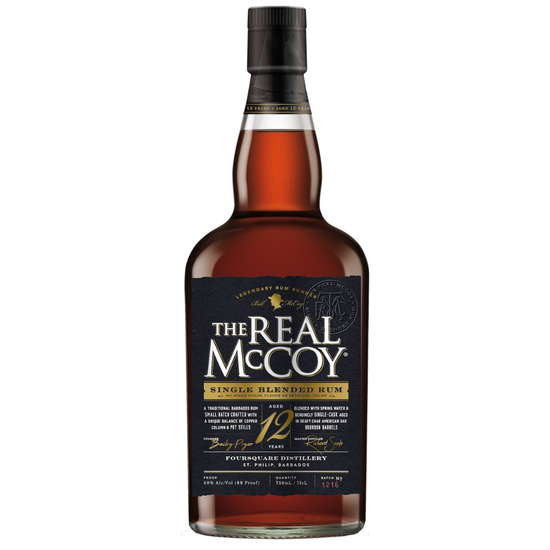 The Real Mccoy 12 Years Rum 750ml