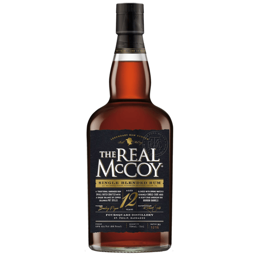 The Real Mccoy 12 Years Rum 750ml - Preet's Barrel